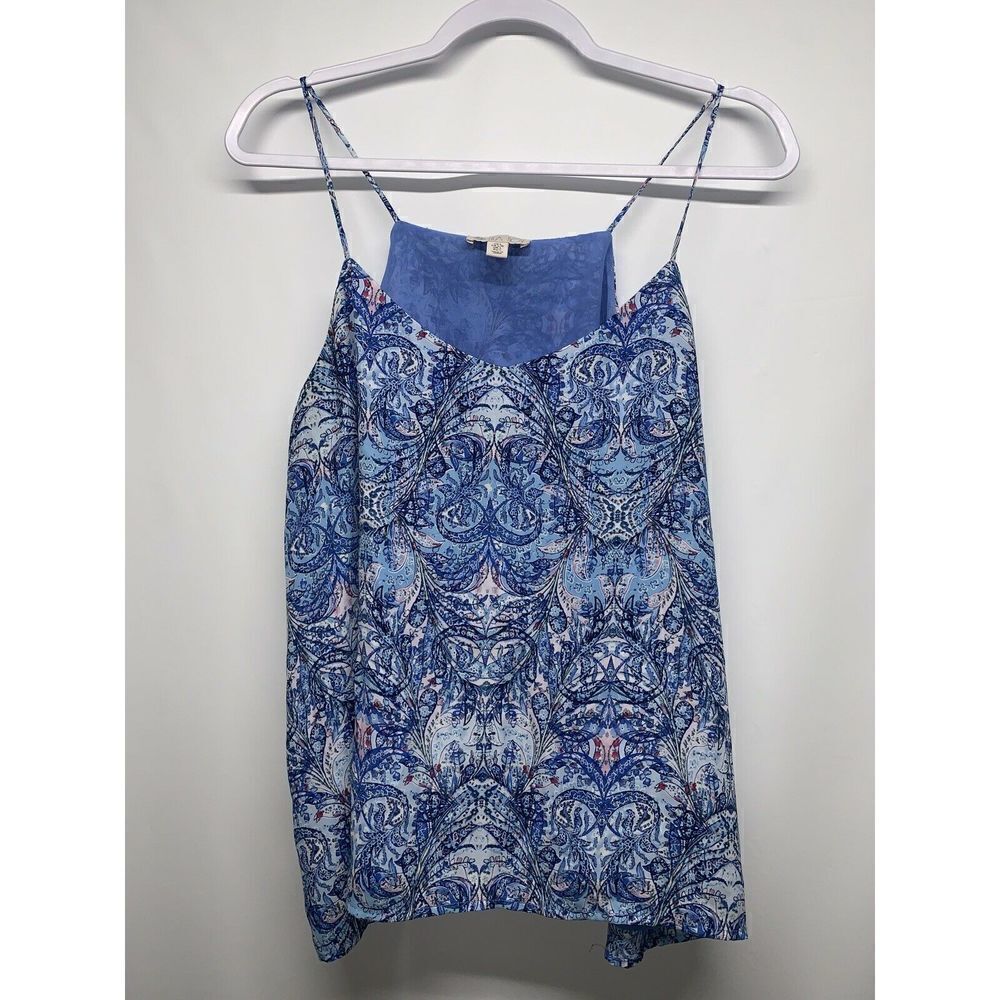 Lila Rose Spaghetti Strap Floral Blouse Size L